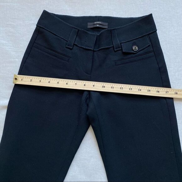NWOT SEVENTY Wool Black Trouser - Picture 8 of 11